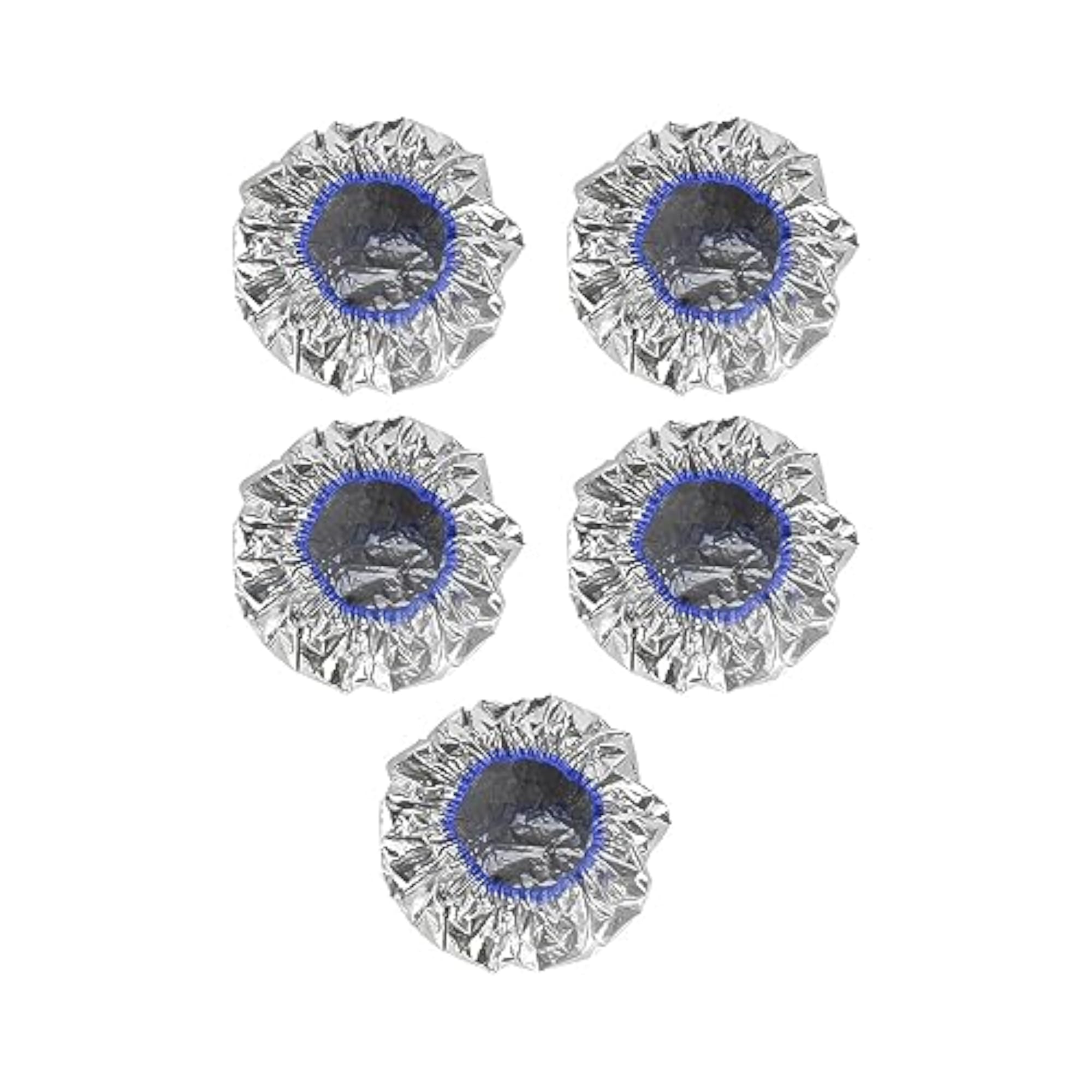 5Pcs Aluminum Foil Hair Caps Shower Cap Dyeing